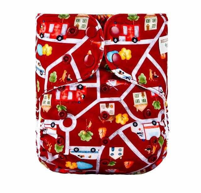 FRALDA REUTILIZÁVEL BOLSO "LUXURY VERSATILITY" TAMANHO ÚNICO - BELLS BUMZ