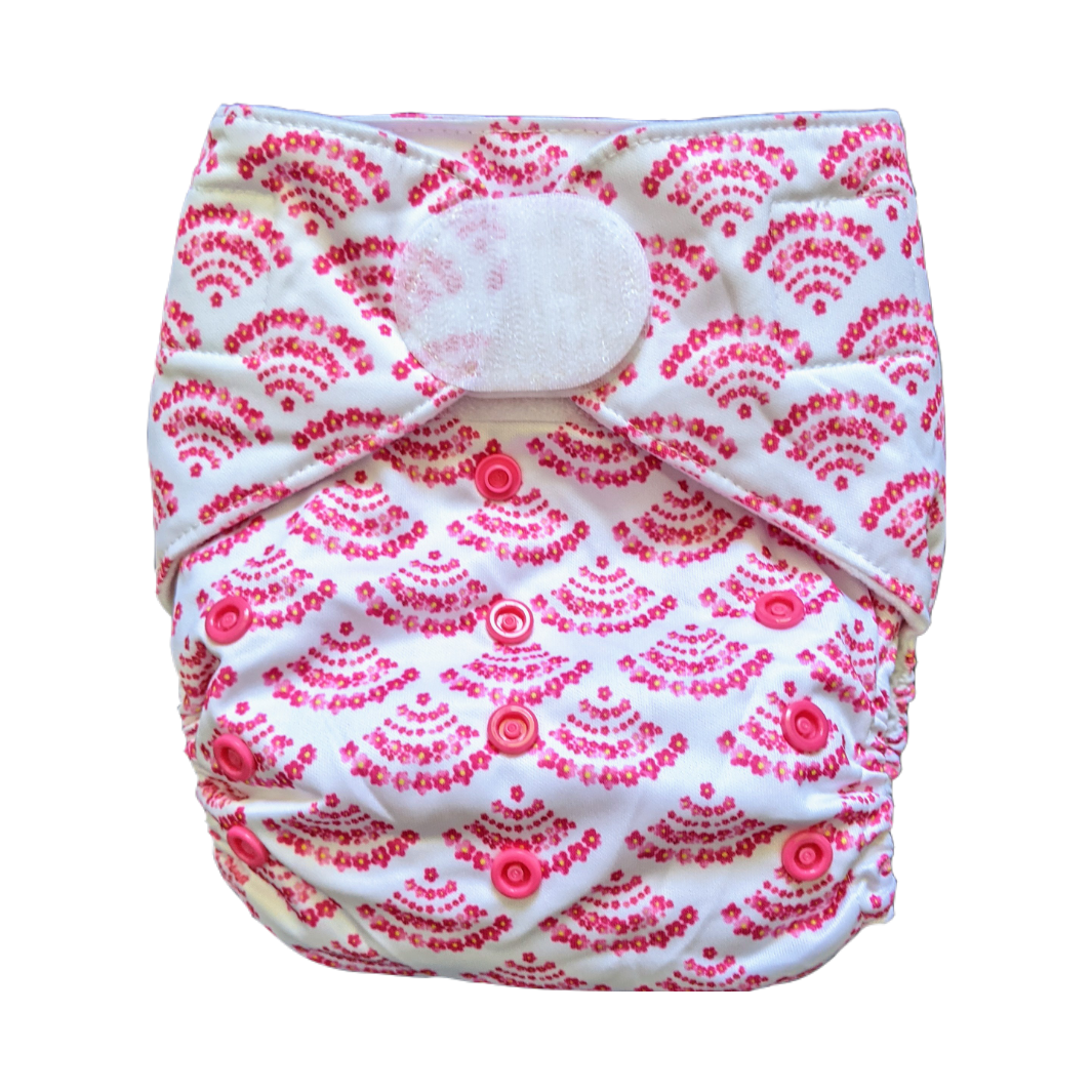 FRALDA REUTILIZÁVEL BOLSO VELCRO TU (3-15KG) - CLEVER WEE FOX