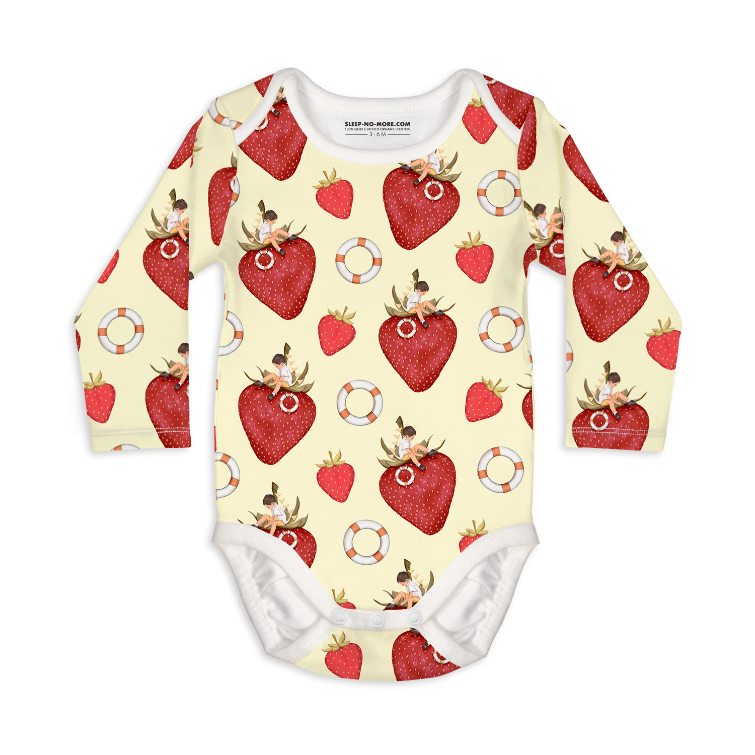 BODY DE MANGA COMPRIDA - WE'RE ALL MADE HERE - SLEEP NO MORE