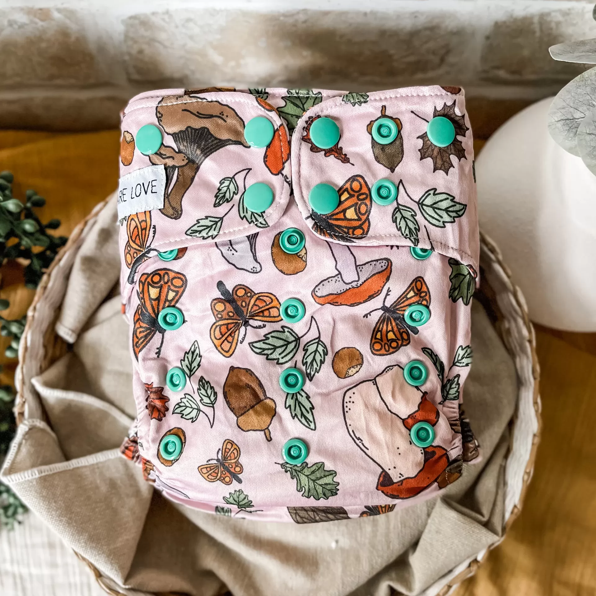 FRALDA REUTILIZÁVEL BOMPROF NIGHTPROOF TAMANHO ÚNICO MOLAS - BARE LOVE