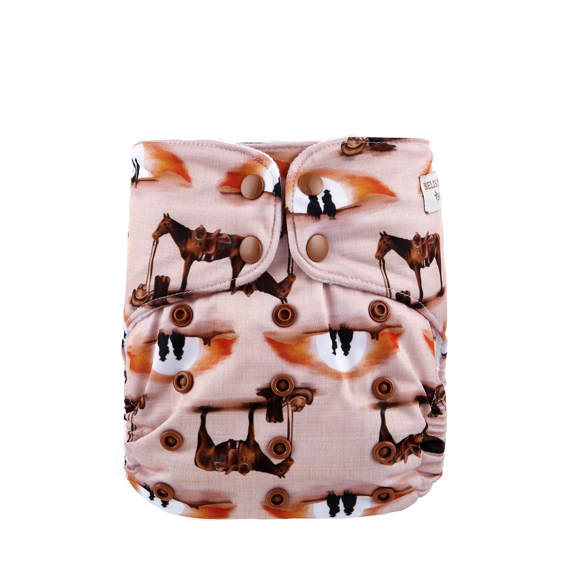 FRALDA REUTILIZÁVEL BOLSO "LUXURY VERSATILITY" TAMANHO ÚNICO - BELLS BUMZ