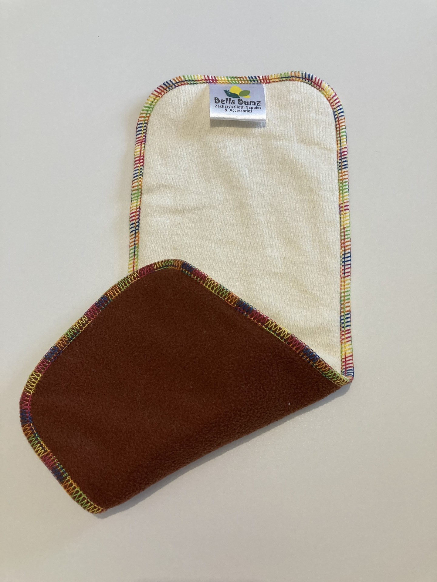 ABSORVENTE DE 2 CAMADAS DE CÂNHAMO E STAY DRY - BELLS BUMZ