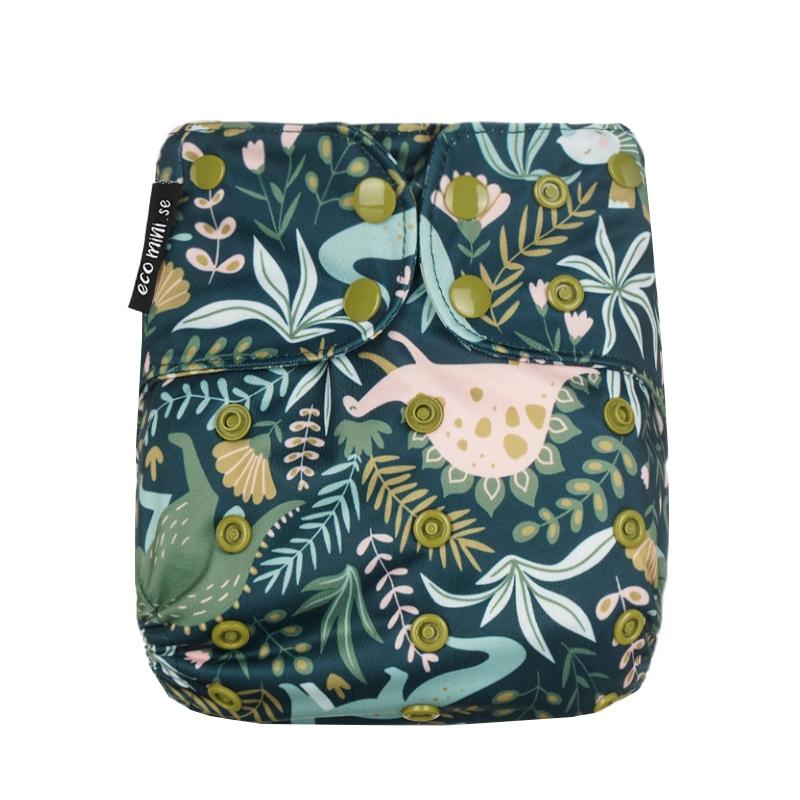 FRALDA REUTILIZÁVEL TUDO-EM-UM/ TUDO-EM-DOIS TAMANHO ÚNICO - ECOMINI