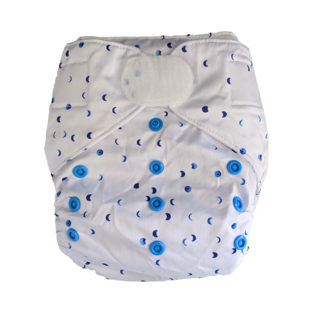 FRALDA REUTILIZÁVEL BOLSO VELCRO TU (3-15KG) - CLEVER WEE FOX