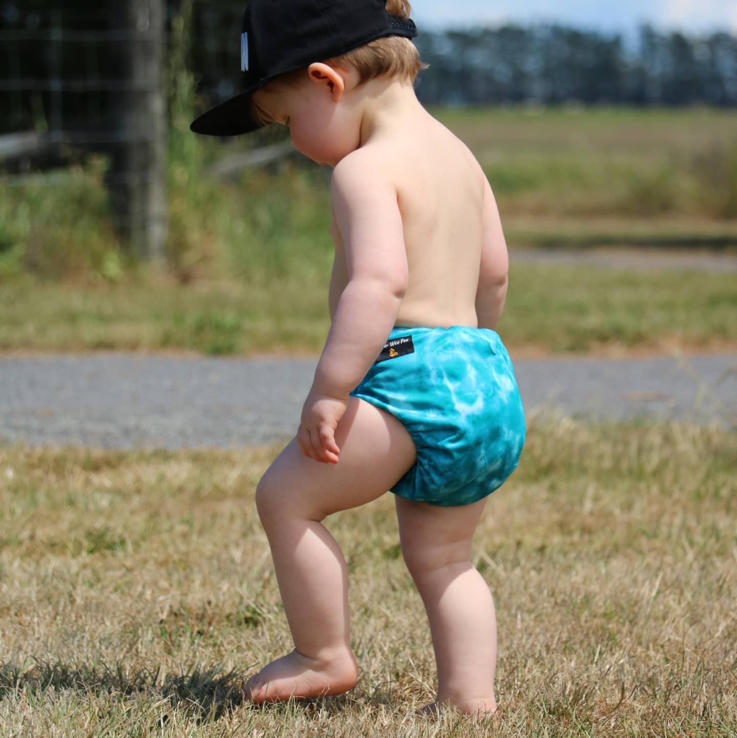 FRALDA REUTILIZÁVEL BOLSO VELCRO TU (3-15KG) - CLEVER WEE FOX