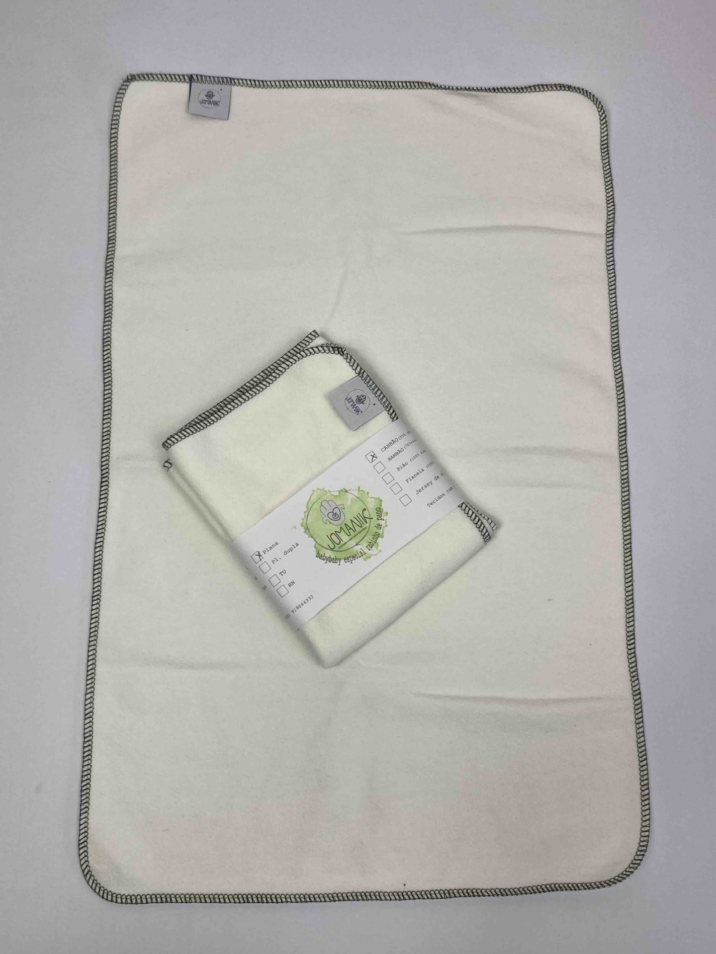 ABSORVENTE PLANO DE CÂNHAMO 1 CAMADA - JOMANIK