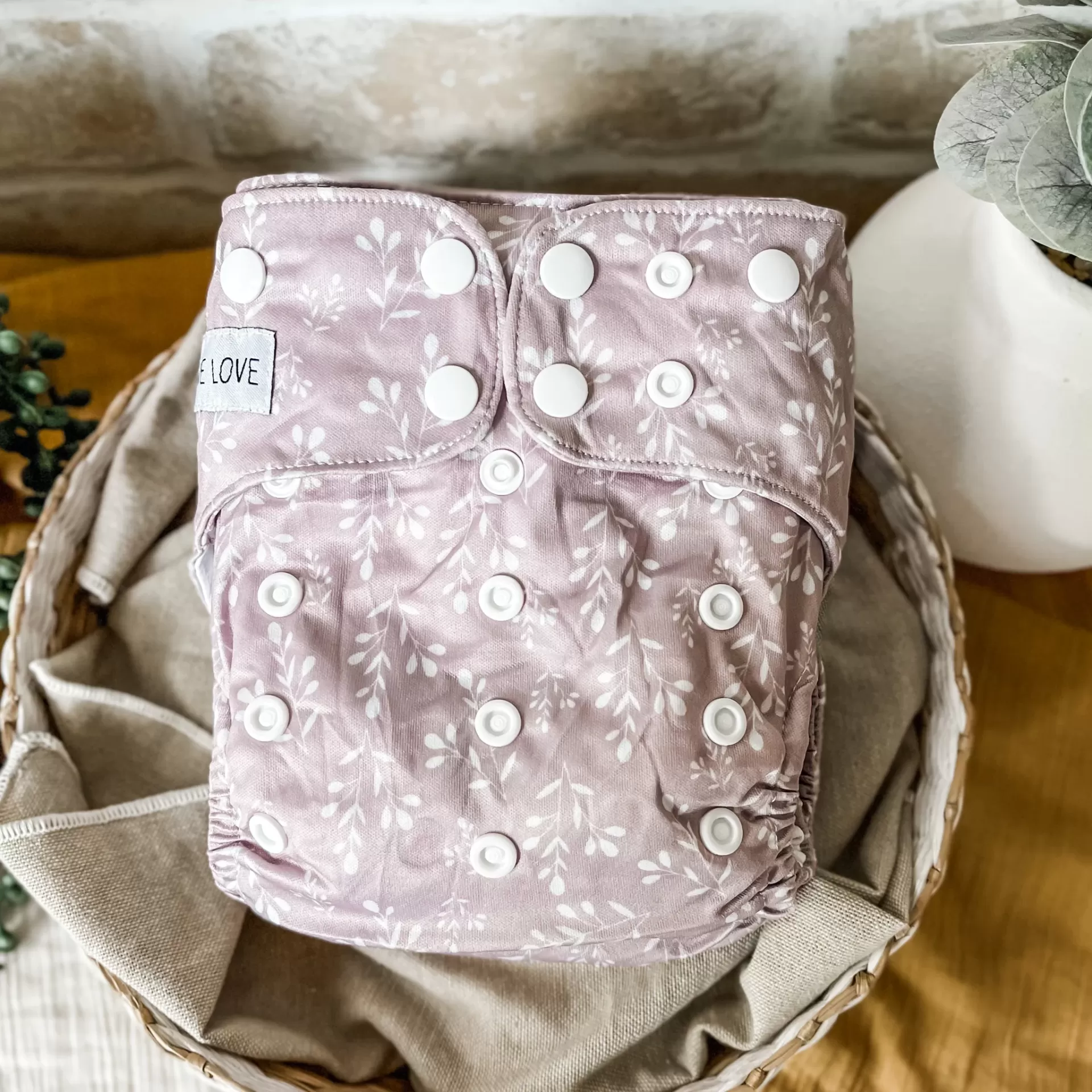 FRALDA REUTILIZÁVEL BOMPROF NIGHTPROOF TAMANHO ÚNICO MOLAS - BARE LOVE