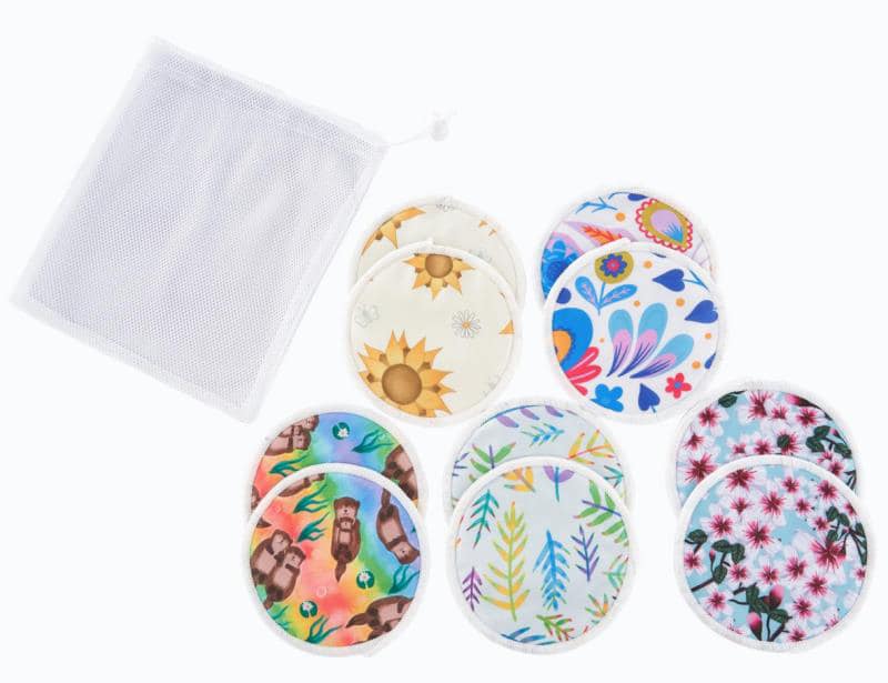 PACK DISCOS AMAMENTAÇÃO/ DESMAQUILHANTES (5 PARES) - BELLS BUMZ