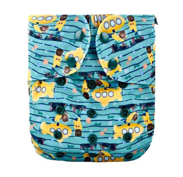 FRALDA REUTILIZÁVEL BOLSO "LUXURY VERSATILITY" TAMANHO ÚNICO - BELLS BUMZ