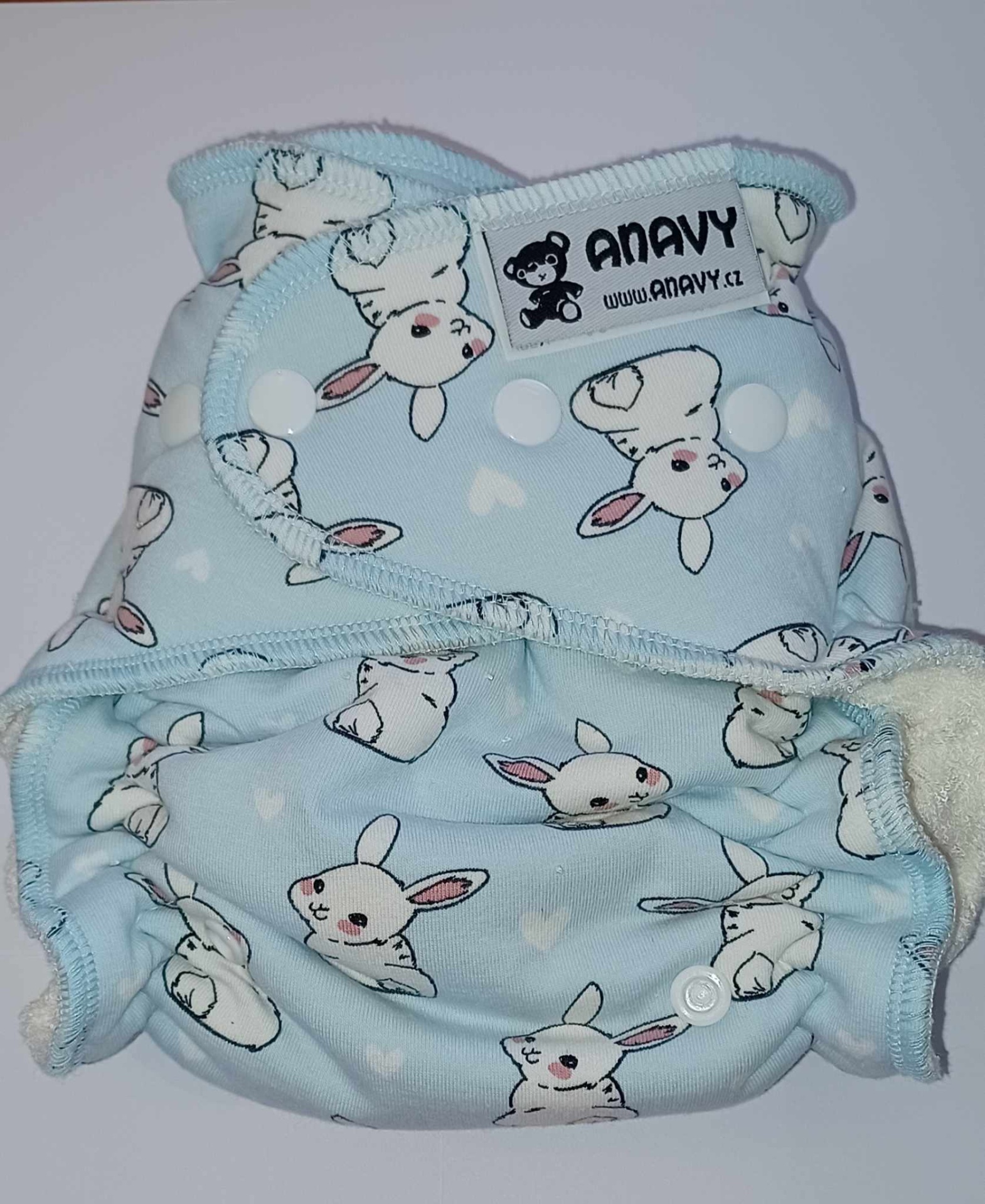 FRALDA REUTILIZÁVEL AJUSTADA TAMANHO ÚNICO - MOLAS - ANAVY