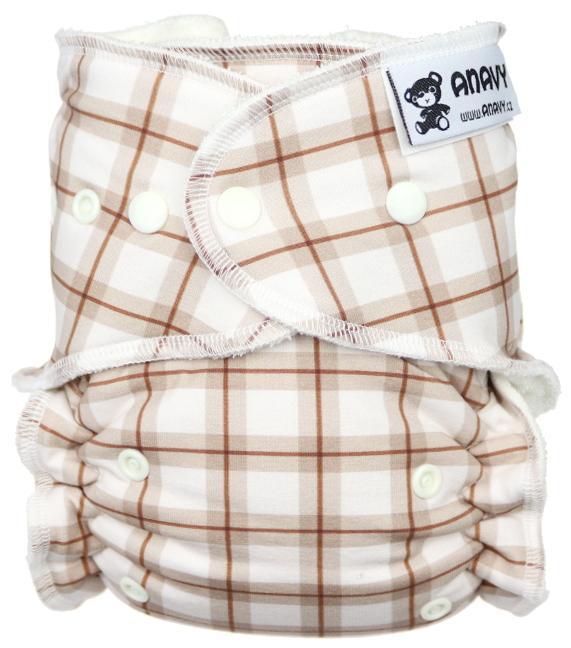 FRALDA REUTILIZÁVEL AJUSTADA TAMANHO ÚNICO - MOLAS - ANAVY
