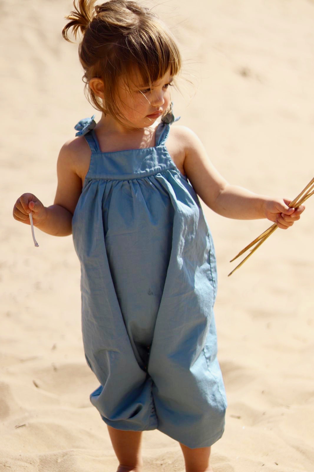 MACACÃO ALGODÃO ORGÂNICO - LITTLE DOT TO DOT