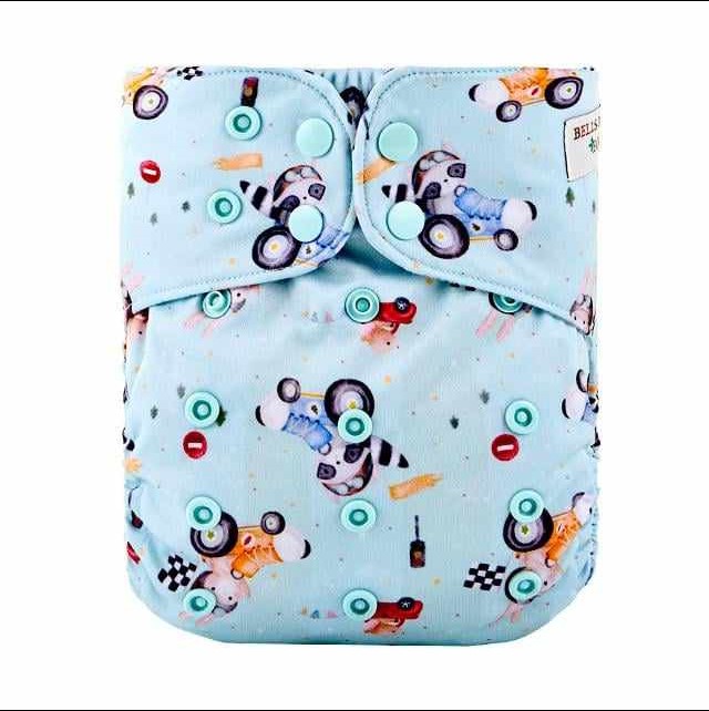 FRALDA REUTILIZÁVEL BOLSO "LUXURY VERSATILITY" TAMANHO ÚNICO - BELLS BUMZ