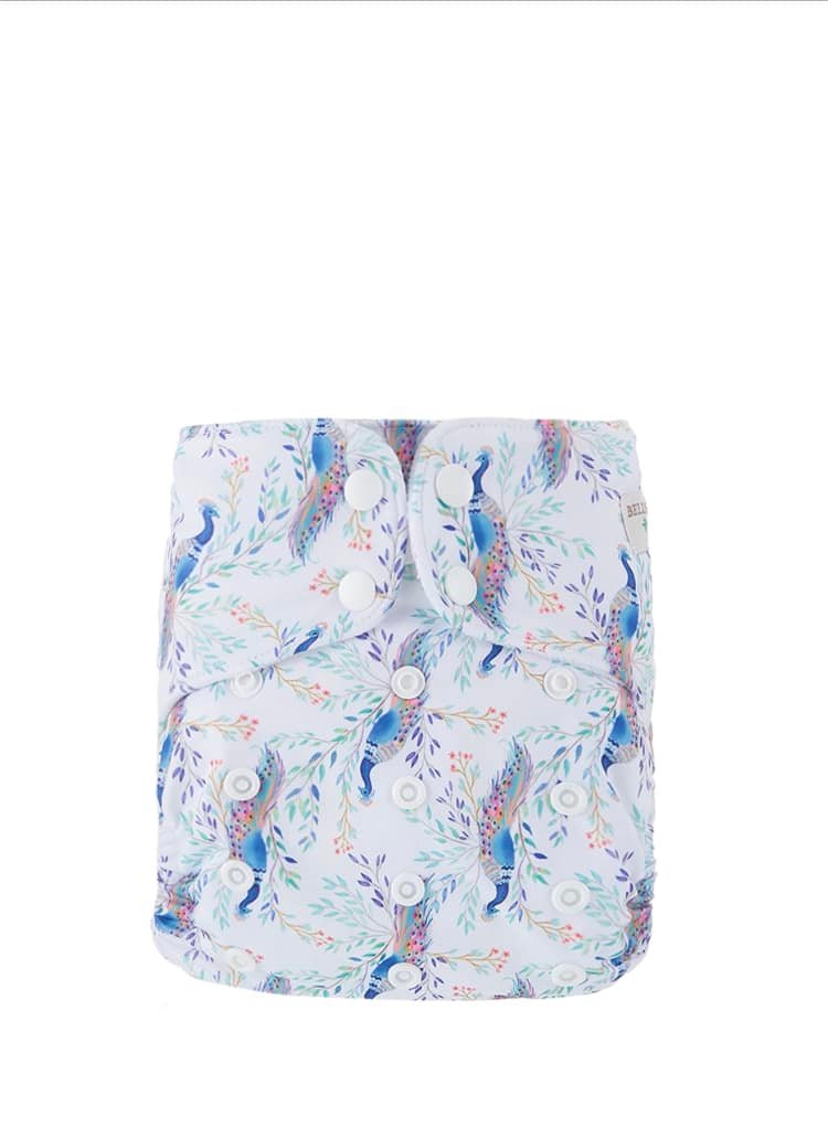 FRALDA REUTILIZÁVEL BOLSO "LUXURY VERSATILITY" TAMANHO ÚNICO - BELLS BUMZ