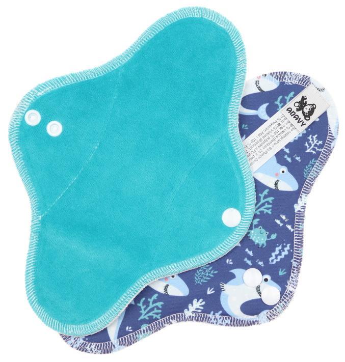 PENSO MENSTRUAL REUTILIZÁVEL - REGULAR VELUDO - ANAVY