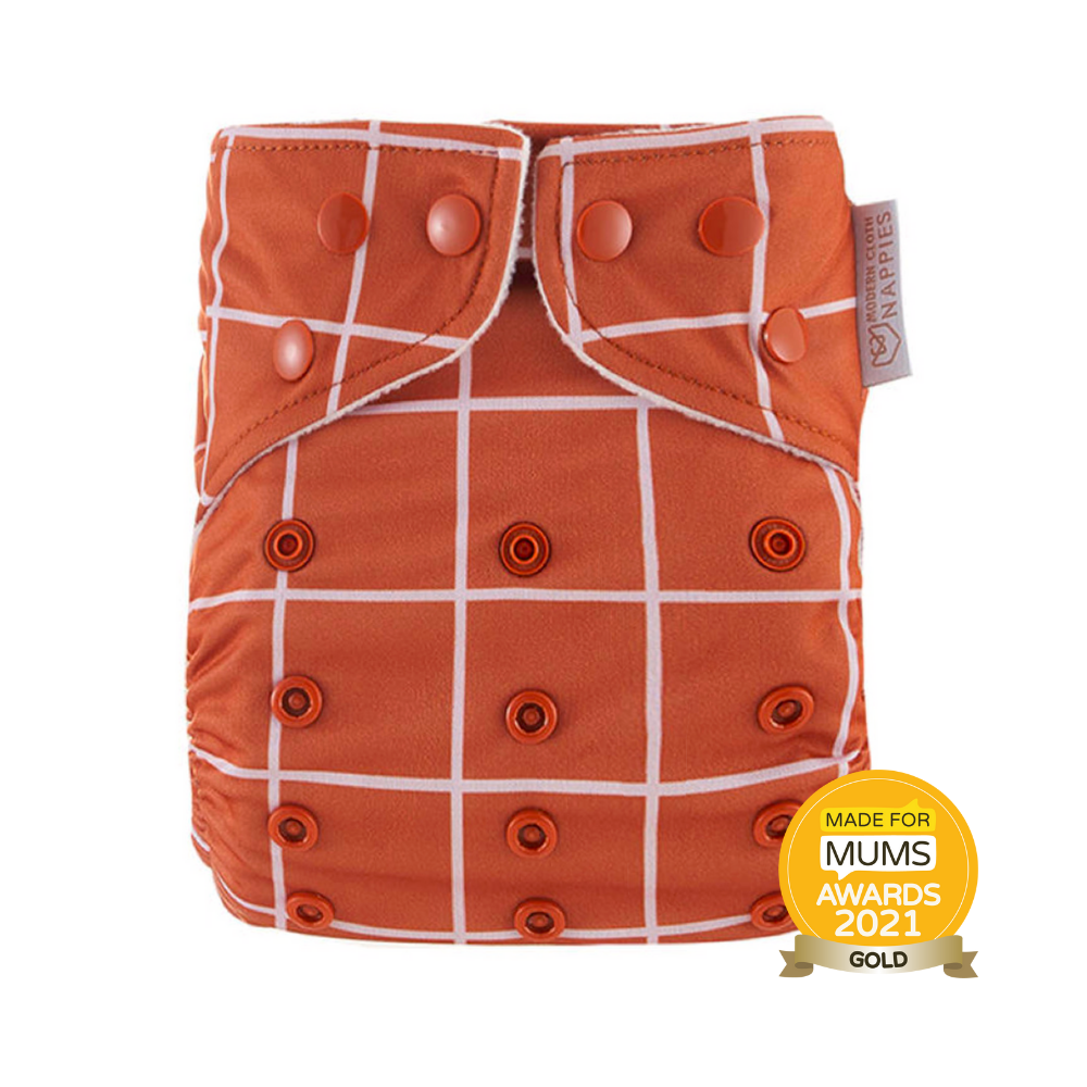 FRALDA REUTILIZÁVEL TUDO-EM-UM PEARL POCKET TAMANHO ÚNICO - MODERN CLOTH NAPPIES