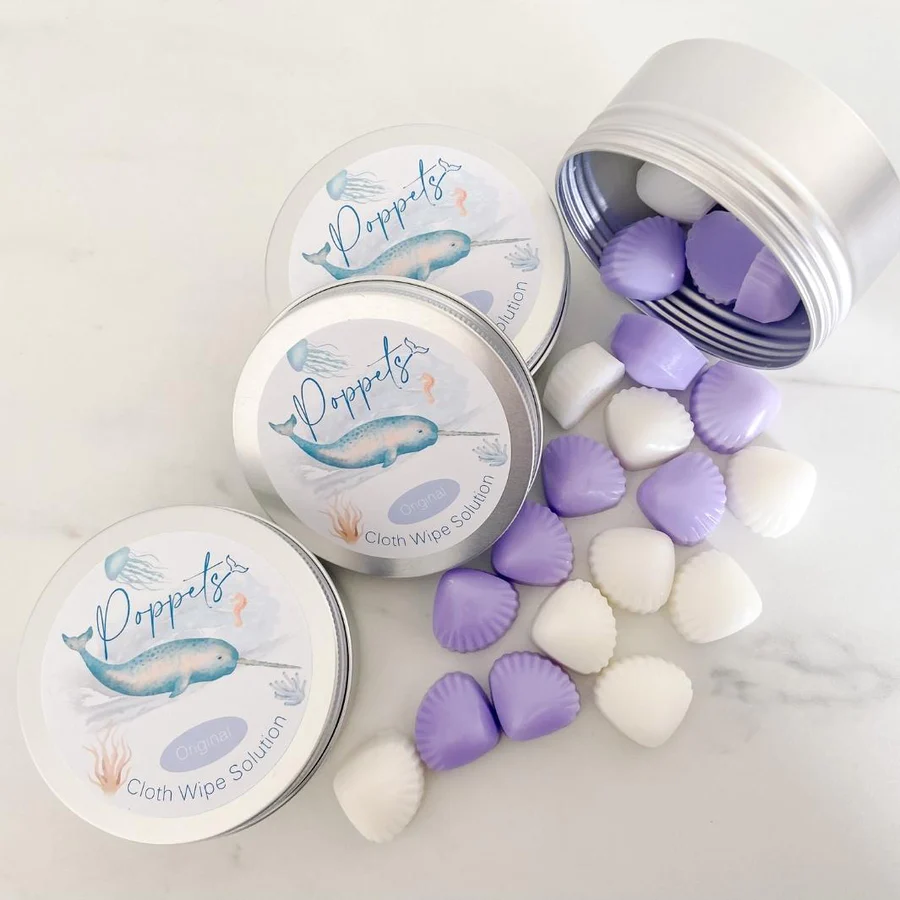 SOLUÇÃO DE LIMPEZA PARA TOALHITAS REUTILIZÁVEIS - POPPETS