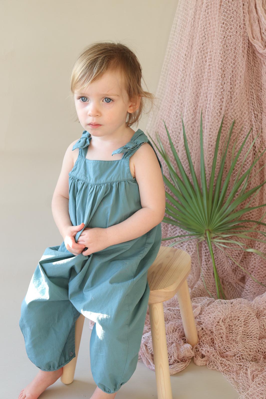 MACACÃO ALGODÃO ORGÂNICO - LITTLE DOT TO DOT