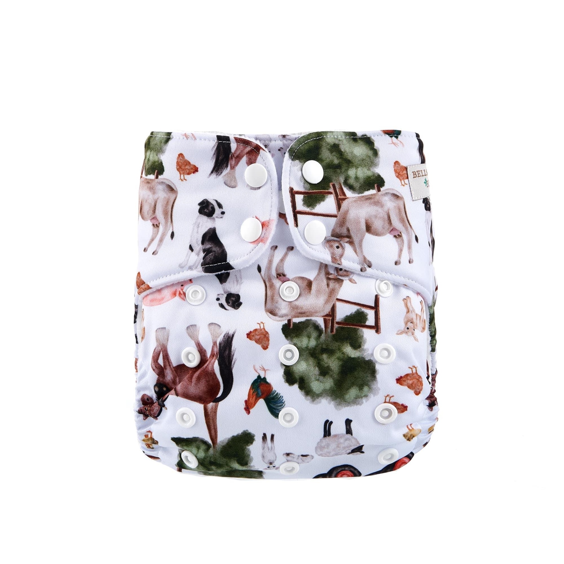 FRALDA REUTILIZÁVEL BOLSO "LUXURY VERSATILITY" TAMANHO ÚNICO - BELLS BUMZ