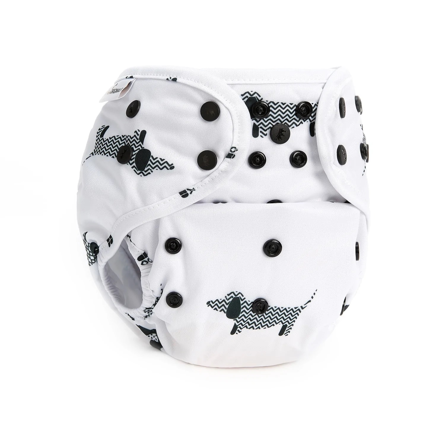 FRALDA REUTILIZÁVEL BOLSO/AIO/AI2 TAMANHO ÚNICO ORIGINAL 3 EM 1 (3-18KG) MOLAS - FUDGEY PANTS