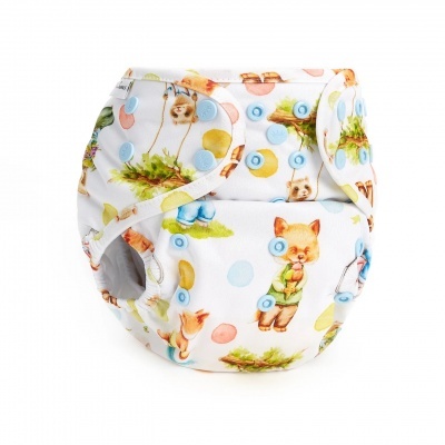 FRALDA REUTILIZÁVEL BOLSO/AIO/AI2 TAMANHO ÚNICO ORIGINAL 3 EM 1 (3-18KG) MOLAS - FUDGEY PANTS