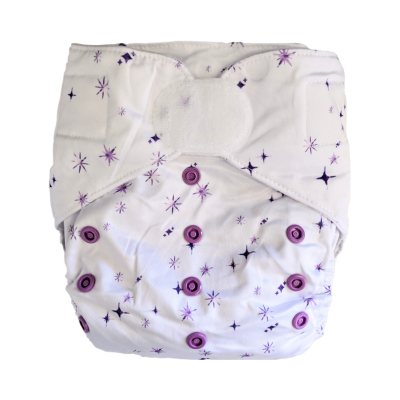 FRALDA REUTILIZÁVEL BOLSO VELCRO TU (3-15KG) - CLEVER WEE FOX