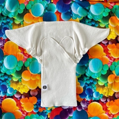 FRALDA REUTILIZÁVEL PRÉ-PLANA CÂNHAMO CONTORNO NOITE - NULU