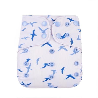 FRALDA REUTILIZÁVEL TUDO-EM-UM/ TUDO-EM-DOIS TAMANHO ÚNICO - ECOMINI