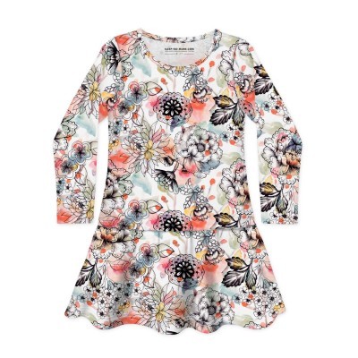 VESTIDO MANGA COMPRIDA - DREAM A LITTLE DREAM OF ME - SLEEP NO MORE