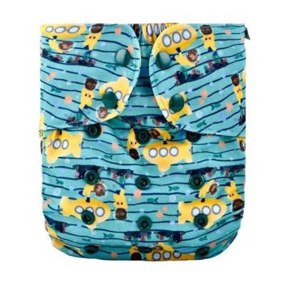 FRALDA REUTILIZÁVEL BOLSO "LUXURY VERSATILITY" TAMANHO ÚNICO - BELLS BUMZ