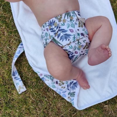 FRALDA REUTILIZÁVEL TUDO-EM-UM PEARL POCKET TAMANHO ÚNICO - MODERN CLOTH NAPPIES