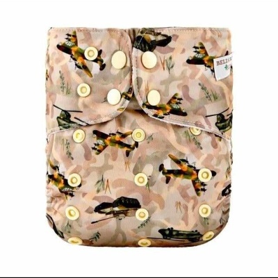 FRALDA REUTILIZÁVEL BOLSO "LUXURY VERSATILITY" TAMANHO ÚNICO - BELLS BUMZ