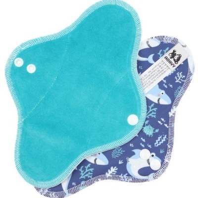 PENSO MENSTRUAL REUTILIZÁVEL - REGULAR VELUDO - ANAVY