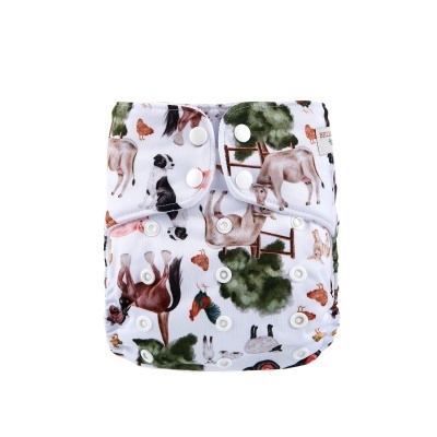 FRALDA REUTILIZÁVEL BOLSO "LUXURY VERSATILITY" TAMANHO ÚNICO - BELLS BUMZ