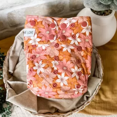 FRALDA REUTILIZÁVEL BOMPROF NIGHTPROOF TAMANHO ÚNICO MOLAS - BARE LOVE