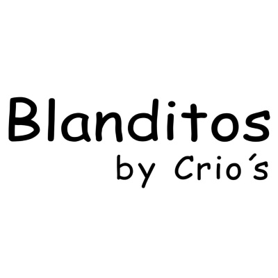 Logótipo Blanditos by Crio´s em fonte preta sobre fundo branco