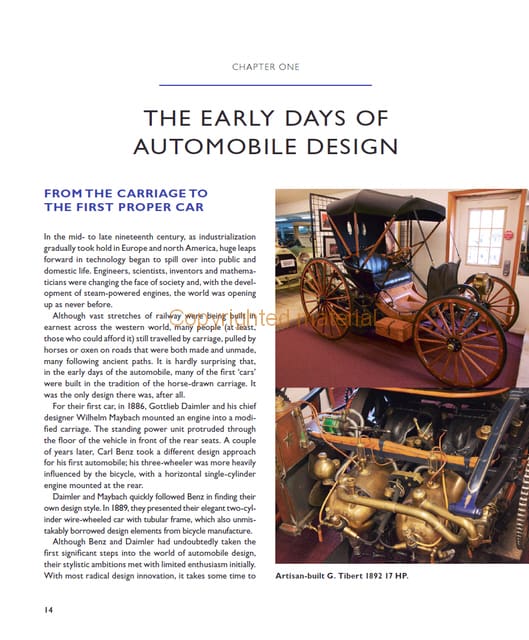 Bruno Sacco - Leading Mercedes-Benz Design 1979-1999 Página de livro com texto e imagens de automóvel antigo e motor antigo