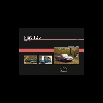 Apresentação do Fiat 125 com três fotografias e informações de produção