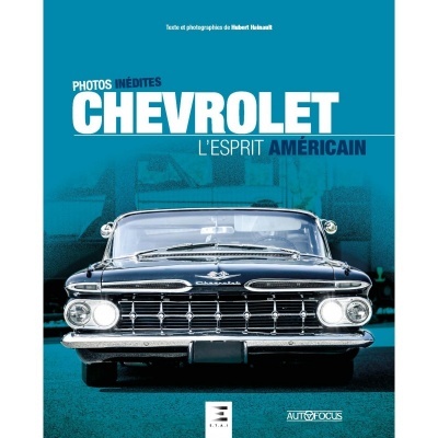 Capa de livro com carro Chevrolet clássico preto na frente