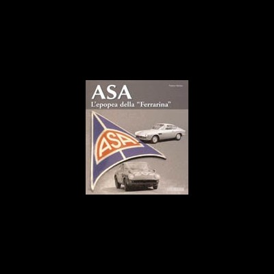 Capa de livro com carros clássicos e logotipo ASA