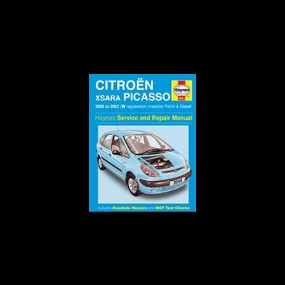 Manual de serviço Haynes Citroën Xsara Picasso 2000 a 2002