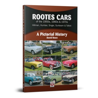 Livro sobre carros clássicos dos anos 50, 60 e 70 com fotos coloridas na capa