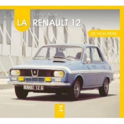 Capa de livro com carro Renault 12 azul claro