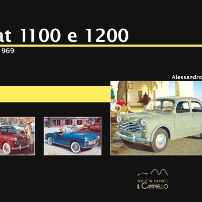 Apresentação de carros clássicos Fiat 1100 e 1200 com texto e fotos