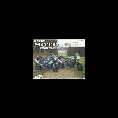 Capa da revista Revue Moto Technique com duas motos azul e verde escuro ao ar livre