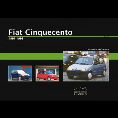 Cartaz de promoção de automóveis Fiat Cinquecento de 1991 a 1998