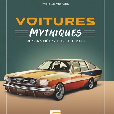 Capa de livro mostrando um carro clássico com várias cores sob título francês
