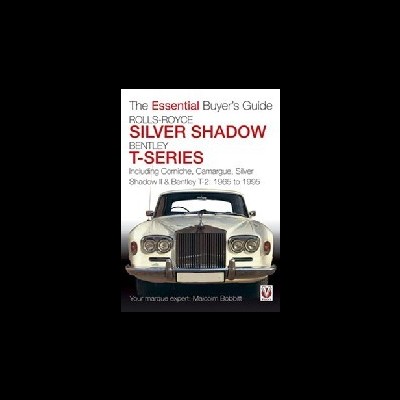 Guia de compra para Rolls-Royce e Bentley com texto e imagem de um carro clássico branco