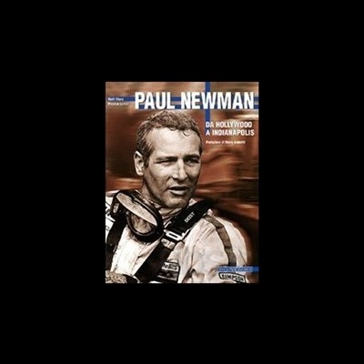 Capa de livro com foto de Paul Newman e texto do título em branco.