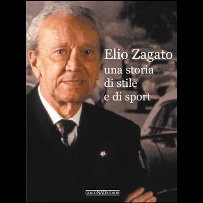 Capa de livro com retrato de homem idoso e texto em italiano